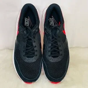 New Men’s Nike Air Max system  Black and Red Sneakers Size 10 Nike Air Max System Shoes Sneakers Black Red DM9537-005  main image 4
